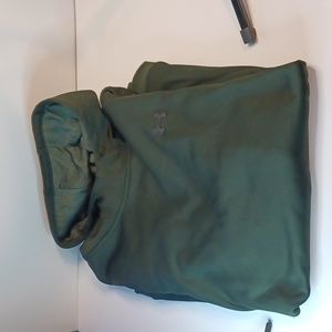 Under Armour 3x Hunter Green Hoodie Coldgear